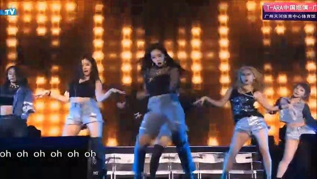 T-ARA — 너 때문에 미쳐 | T-ARA CHINA GREAT TOUR CONCERT IN GUANGZHOU