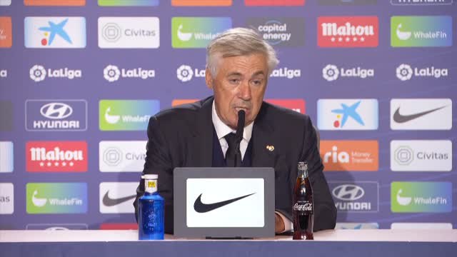 Ancelotti: El final ha sido un sufrimiento, porque el Atlético ha empujado