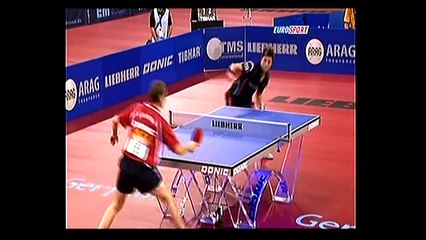 Video herunterladen: European Table Tennis Championships 2009 Mens Final werner Schlager  vs Michael Maze