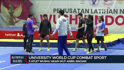 University World Cup Combat Sport, 5 Atlet Wushu Akan Ikut Ambil Bagian