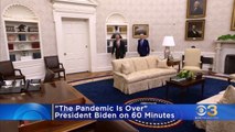 Coronavirus - Surprise cette nuit avec l'annonce du Président Joe Biden qui affirme que la pandémie de Covid-19 est 