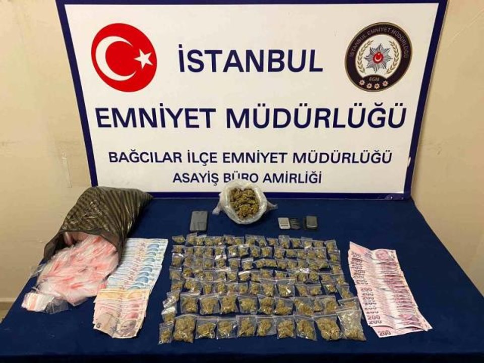 Uyuşturucu satarken yakalanan şahsın üstünden 351 gram uyuşturucu çıktı