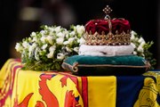 Procesión del féretro de Isabel II