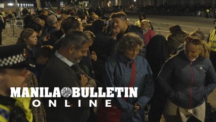 People line London's streets for the funeral of Queen Elizabeth II
