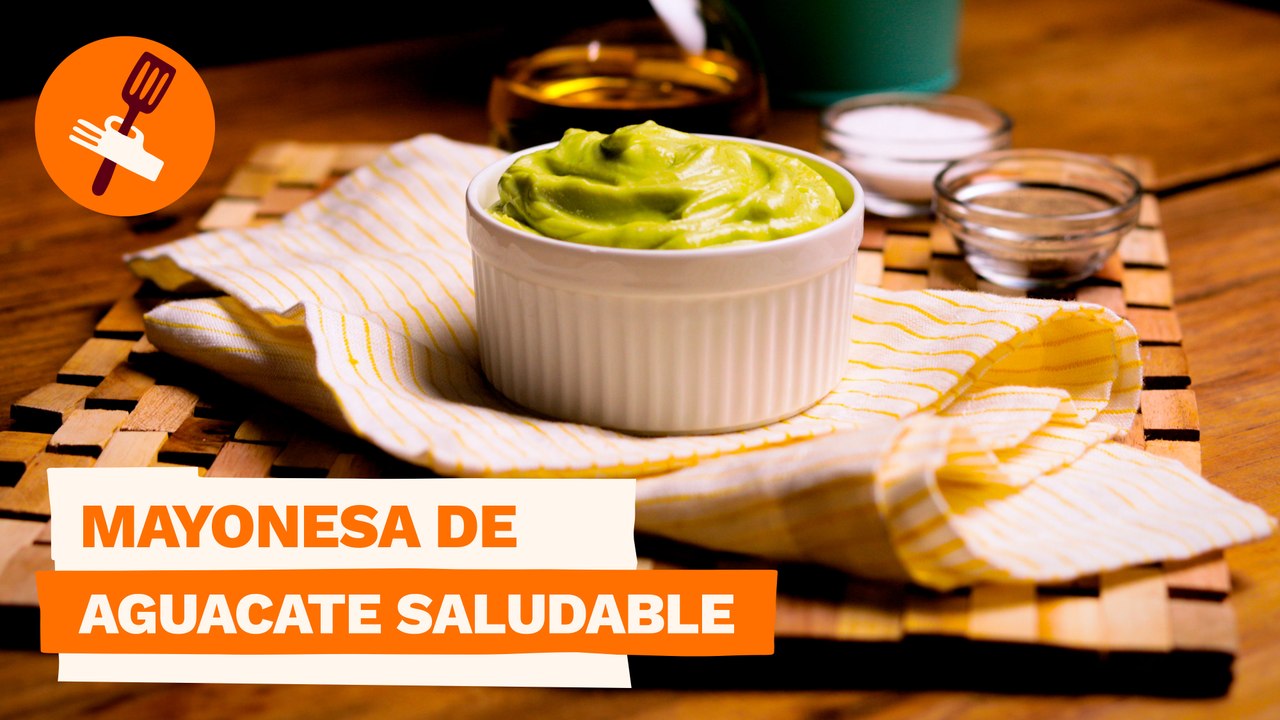 Mayonesa de aguacate saludable