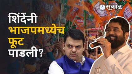 Eknath Shinde VS BJP : भाजपच्या १००  पदाधिकाऱ्यांचा शिंदे गटात प्रवेश