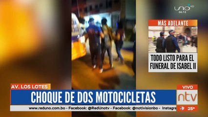Mototaxista queda gravemente herido tras ser impactado por otro motociclista en aparente estado de ebriedad.