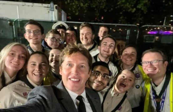 James Blunt joins queue to see Queen Elizabeth lying in state