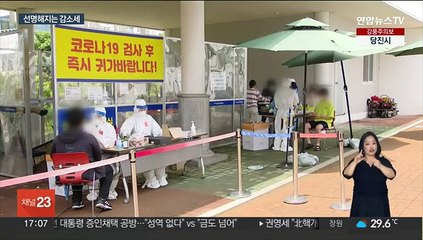 확진자 10주 만에 최저…스카이코비원은 추가접종 시작