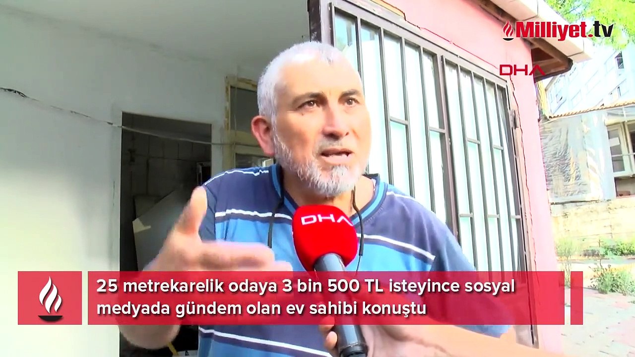 25 metrekare odaya 3 bin 500 lira istemişti! So...