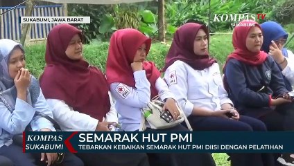 Tebarkan Kebaikan Semarak HUT PMI Diisi Dengan Pelatihan