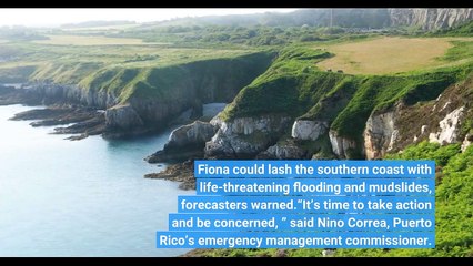 Puerto Rico on edge as Fiona intensifies into a hurricane nears the island