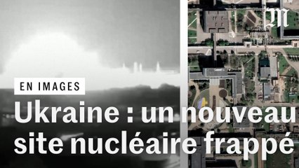 Un deuxième site nucléaire ukrainien visé : les images de la frappe qui n'a pas touché les réacteurs