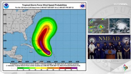 Inundaciones catastróficas y apagón general en Puerto Rico por el huracán Fiona