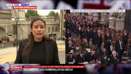 Télécharger la video: Funérailles d'Elizabeth II: les invités arrivent à l'abbaye de Westminster