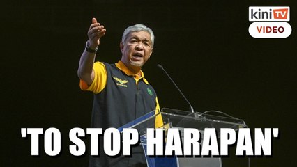 Zahid: Early polls needed to stop Harapan's campaign to discredit BN