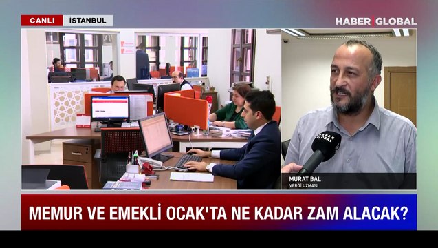 Ocak ayında en düşük memur maaşı 10 bin 824 lira olacak