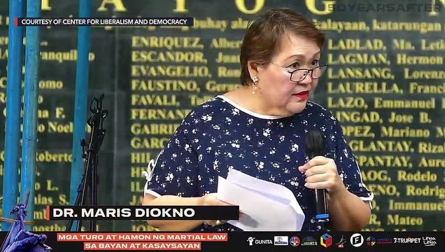 Why do the Filipino people have two memories of Martial Law?