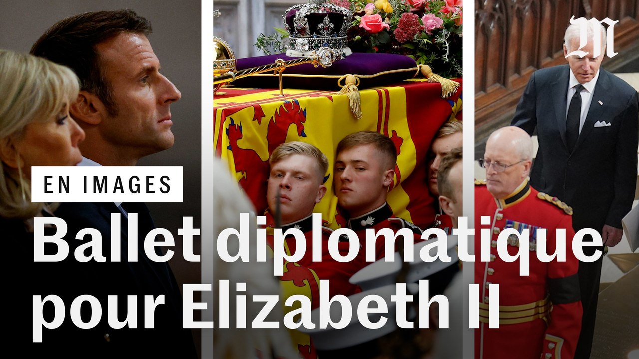 Joe Biden et Emmanuel Macron arrivent à l'abbaye de Westminster : ballet diplomatique aux obsèques d'Elizabeth II