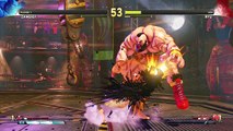 Zangief vs Ryu (Hardest AI) - Street Fighter V