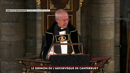 Dans son sermon, l'archevêque de Canterbury a salué «l'allégeance à Dieu» de la reine Elizabeth II