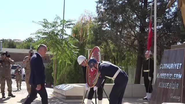 ŞIRNAK- 19 Eylül Gaziler Günü törenle kutlandı