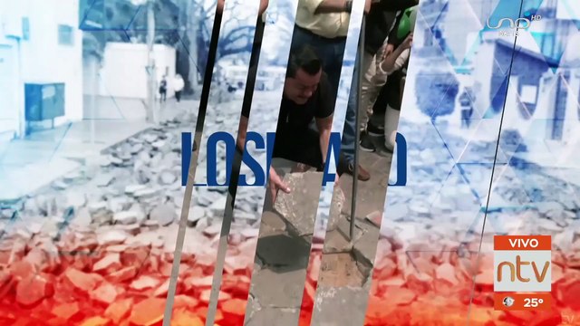 Polémica por retiro de losetas en el centro de la ciudad de Santa Cruz