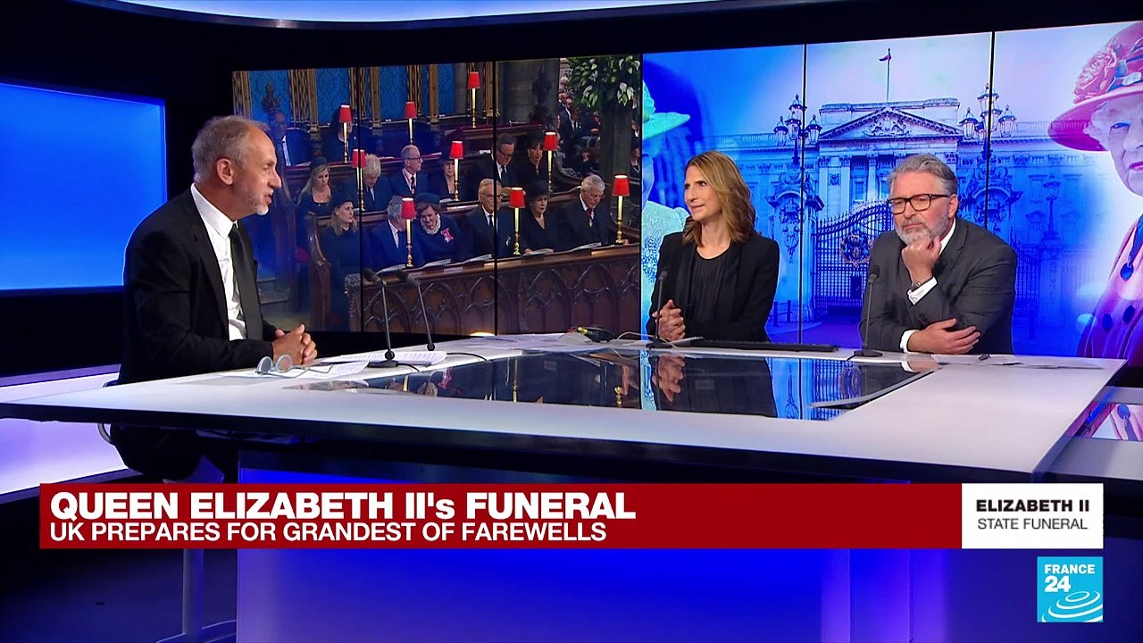 Truss and former UK Prime Ministers at Westminster Abbey for Queen's funeral