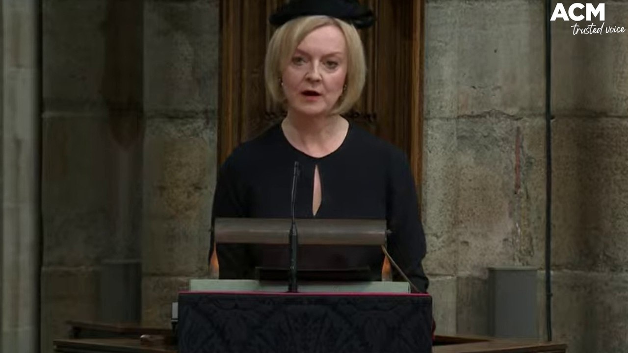 British Prime Minister Liz Truss reads from the Gospel of John | September 19, 2022 | ACM