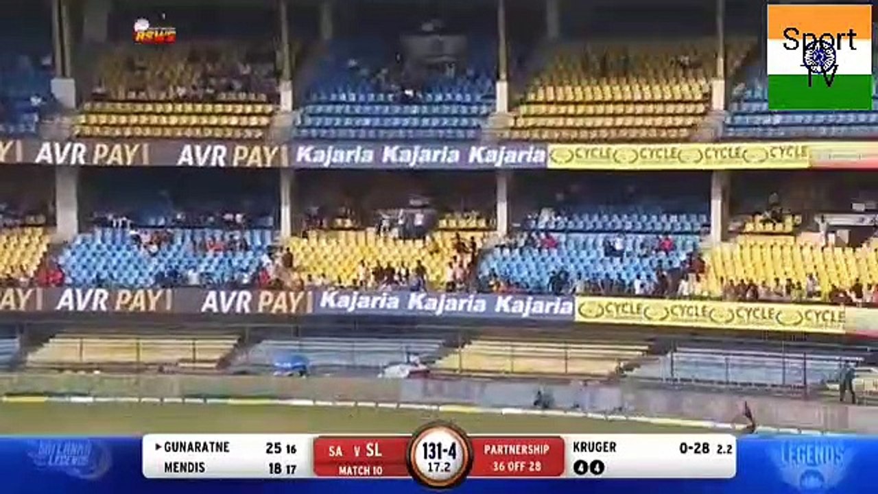 Srilanka legends vs South Africa legends Highlights 2022