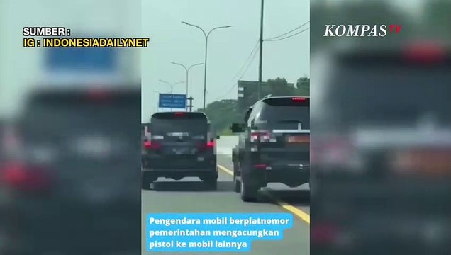 Kata Jubir Menhan Soal Mobil Dinas Todong Senjata Api di Tol Jagorawi