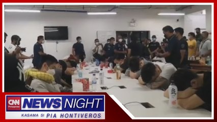Higit 200 dayuhan na-rescue sa POGO sa Pampanga