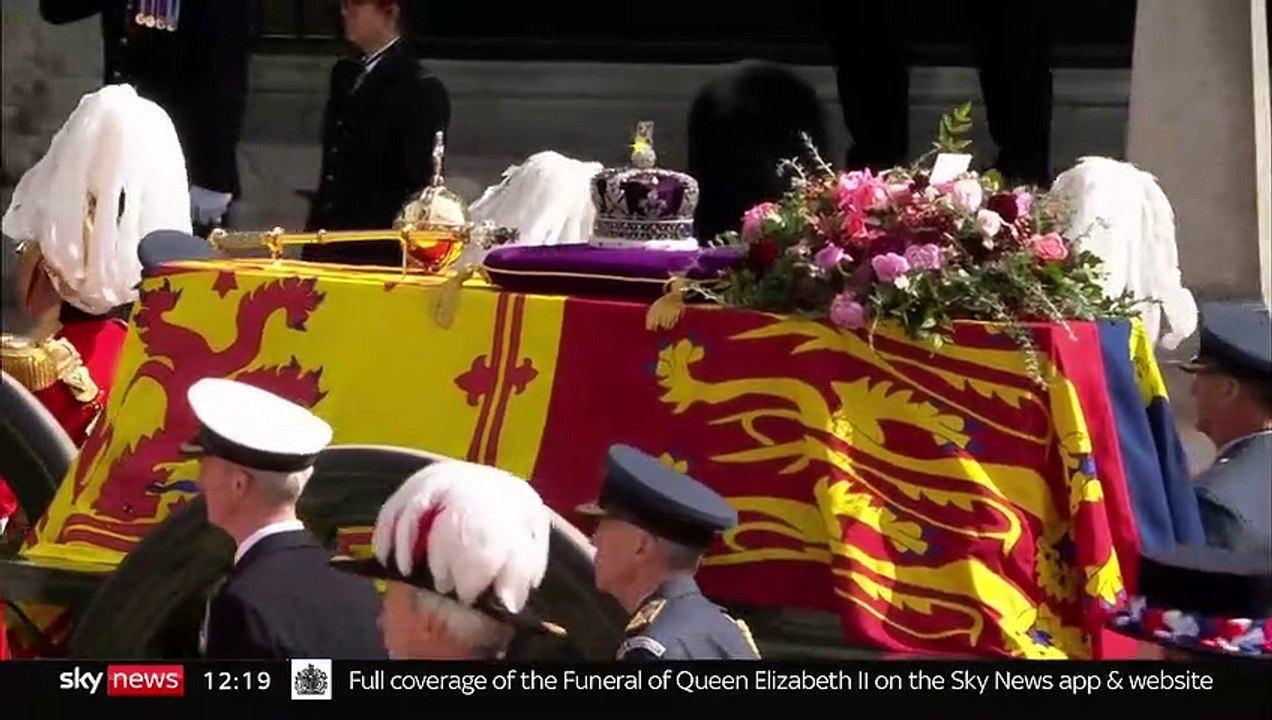 Obsèques de la Reine: Regardez les images de la procession du cercueil d’Elizabeth II dans les rues de Londres - VIDEO