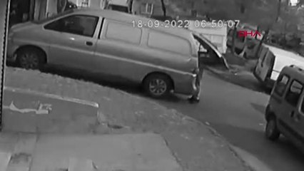 SULTANGAZİ ÇEKÇEKLİ HIRSIZLIK KAMERADA