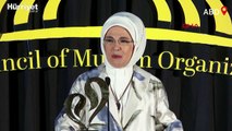 Emine Erdoğan, ABD'de 'Uluslararası Müslüman Kadınlar Başarı ve Topluma Katkı Ödülü'nü aldı