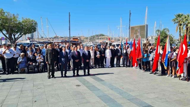 Muğla yerel: Bodrum'da Gaziler Günü törenle kutlandı