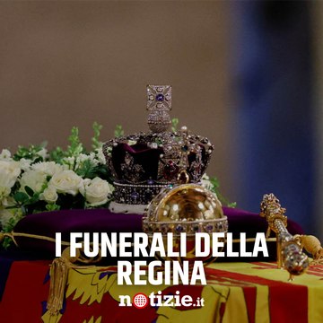 Funerali Regina Elisabetta: l'ingresso della famiglia Reale