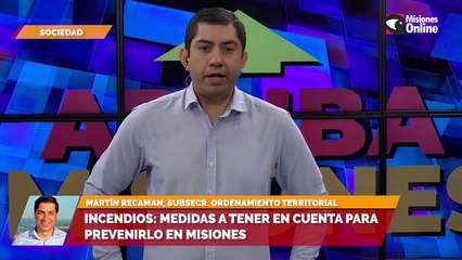 Aumento del riesgo de incendios: cómo se prepara misiones para enfrentarlo