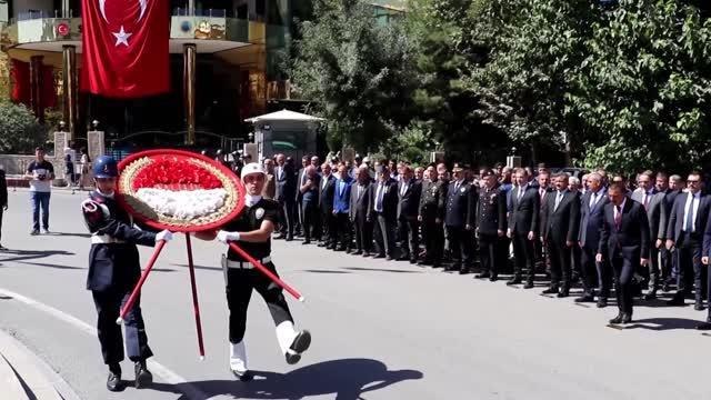 19 Eylül Gaziler Günü törenle kutlandı