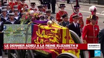 Funérailles d'Elizabeth II : le cercueil de la reine défile dans les rues de Londres