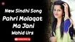 Pahri Molaqat Ma Jani | Wahid Urs | New Song | Sindhi Gaana