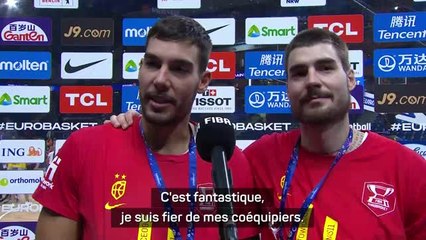 Finale - Hernangomez : "Il faut toujours croire en ses rêves"