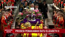 Berjalan Kaki, Raja Charles dan Keluarga Kerajaan Iringi Peti Ratu Elizabeth II ke Wellington Arch