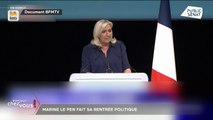 Sénatoriales: Marine Le Pen lance un appel aux élus locaux