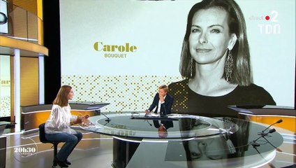 Carole Bouquet complètement dézinguée après son passage avec Laurent Delahousse