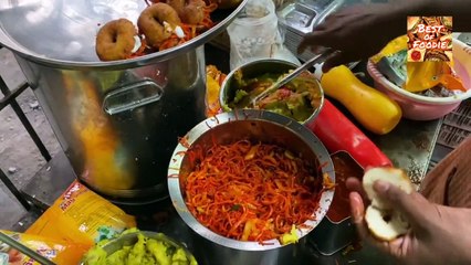 Dosa centre mini vada chinese style mini vada in street