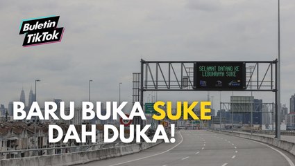 Baru buka SUKE dah duka!