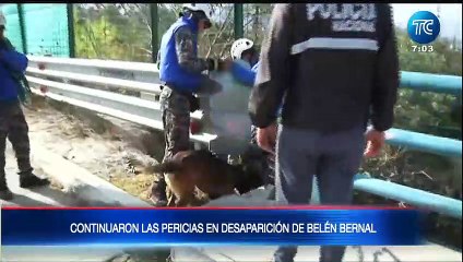 Caso María Belén Bernal: este fin de semama equipos recorrieron varias zonas