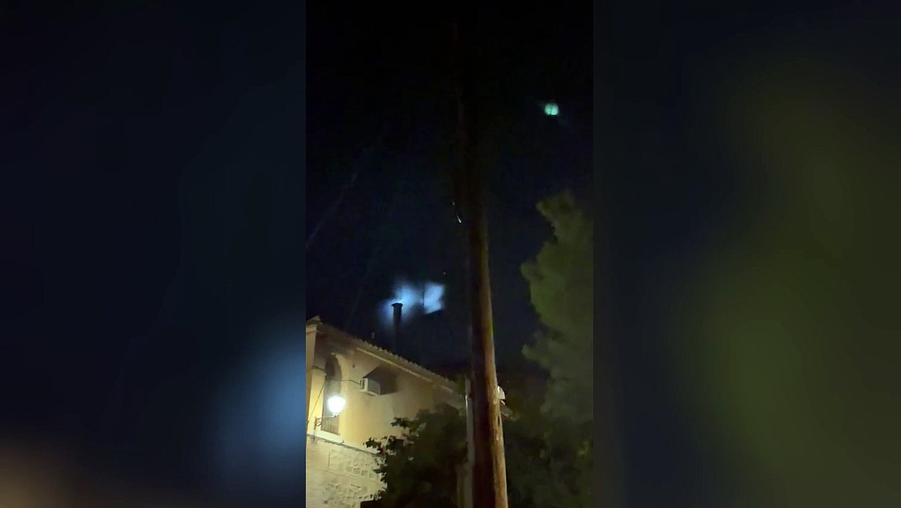 ¿Un ovni o una nube de gases?