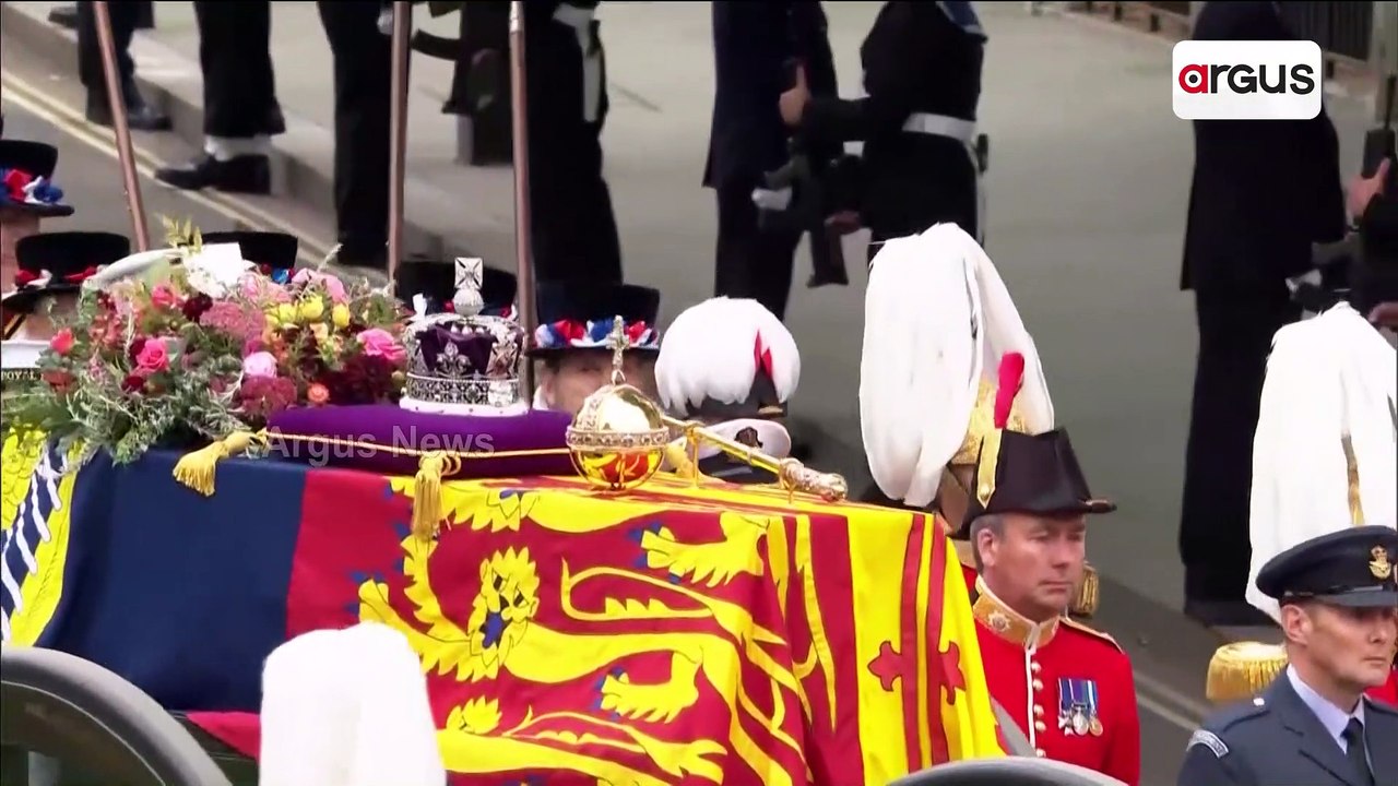 Queen Elizabeth II Last Rites, State funeral at Westminster Abbey ...